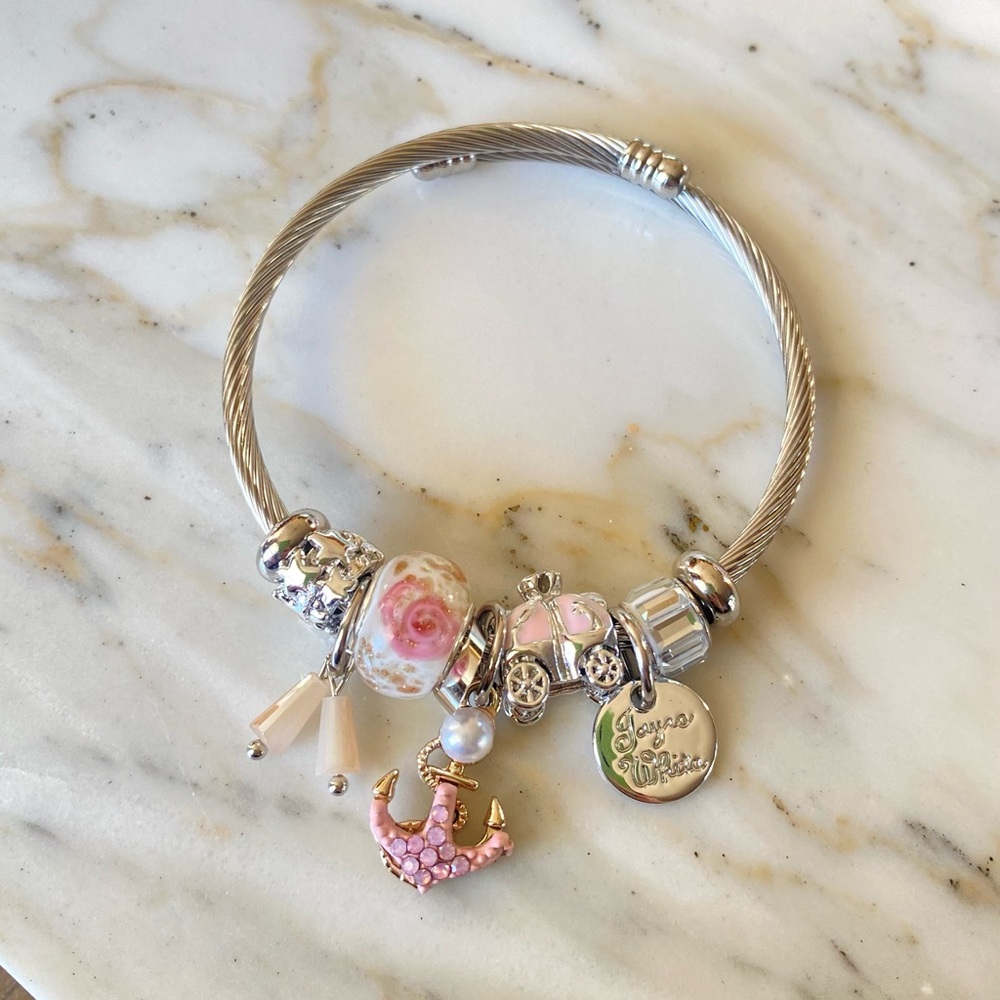 ⚓️ Charm Bracelet 🩷 STAINLESS STEEL